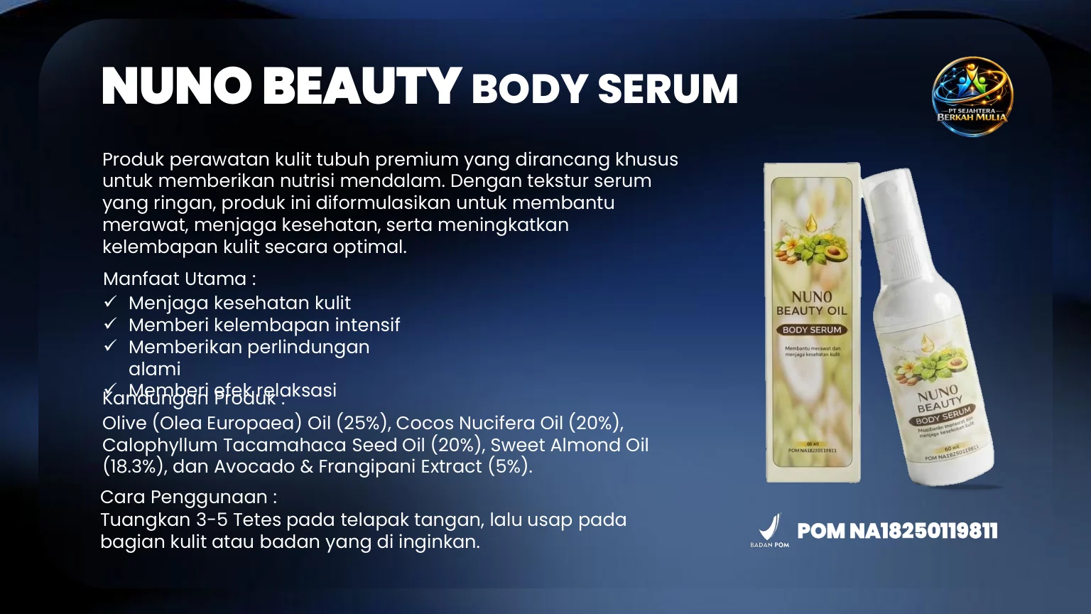 NUNO BEAUTY BODY SERUM